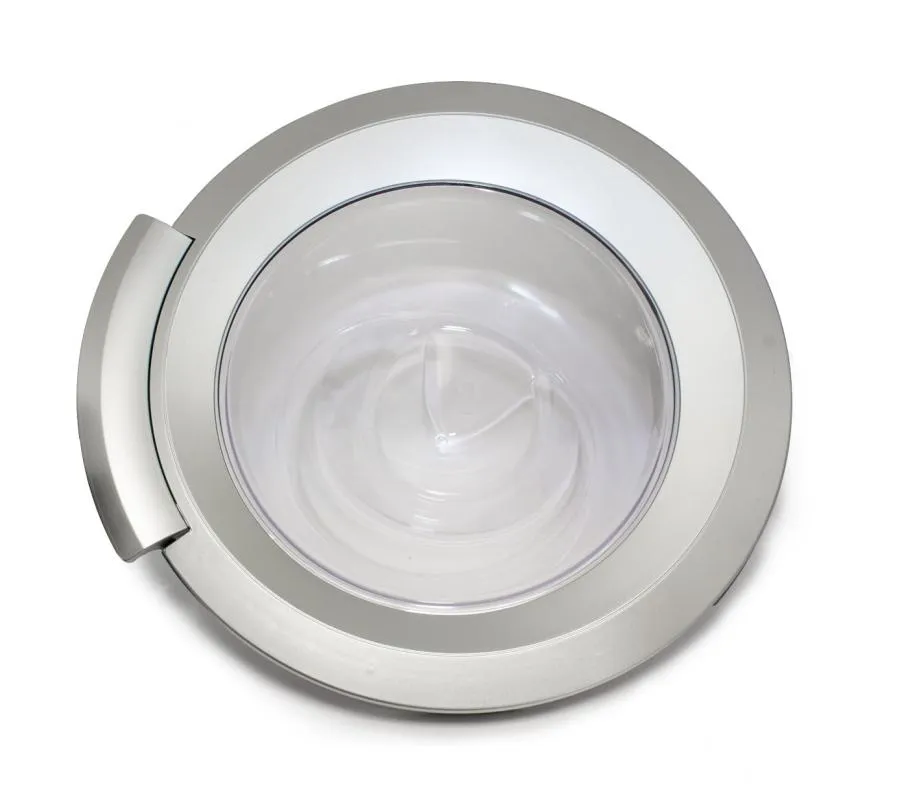00704287 OBLO PORTA COMPLETO LAVATRICE BOSCH SIEMENS SILVER