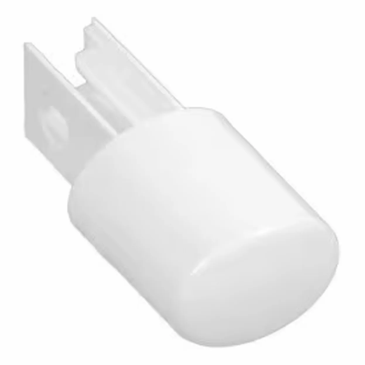 1247710005 TASTO PLASTICA BIANCO LAVATRICE ELECTROLUX REX AEG ZOPPAS 33mm
