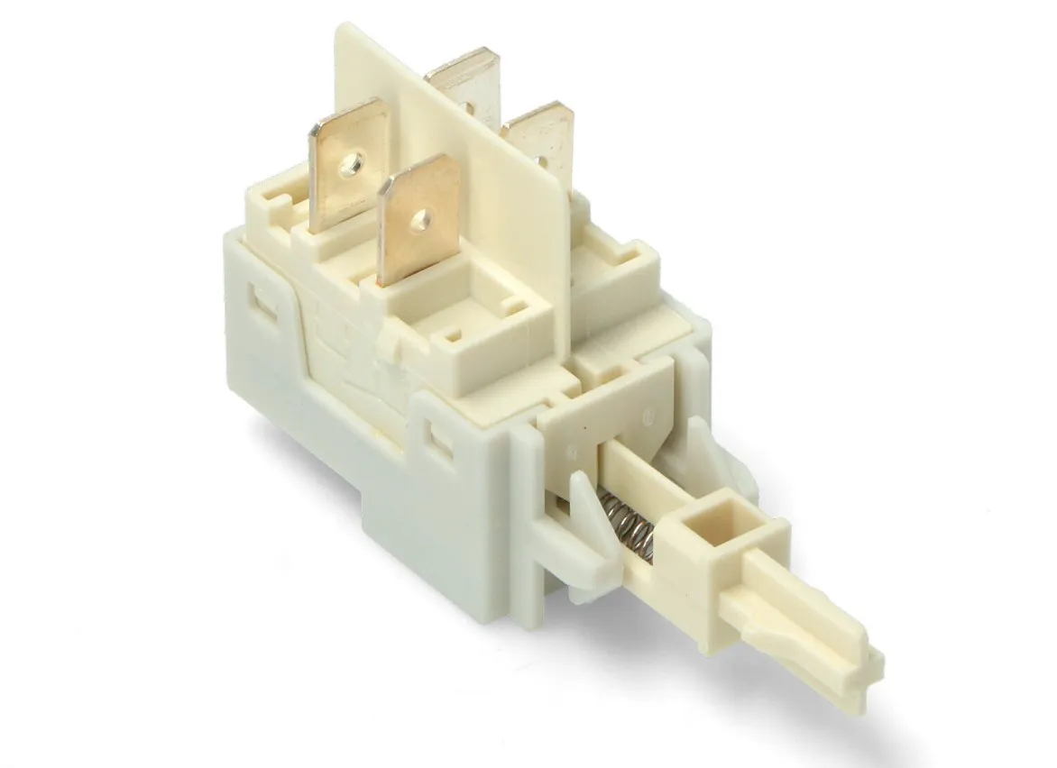 2827990100 INTERRUTTORE ACCENSIONE PULSANTE LAVATRICE BEKO ARCELIK 4 CONTATTI