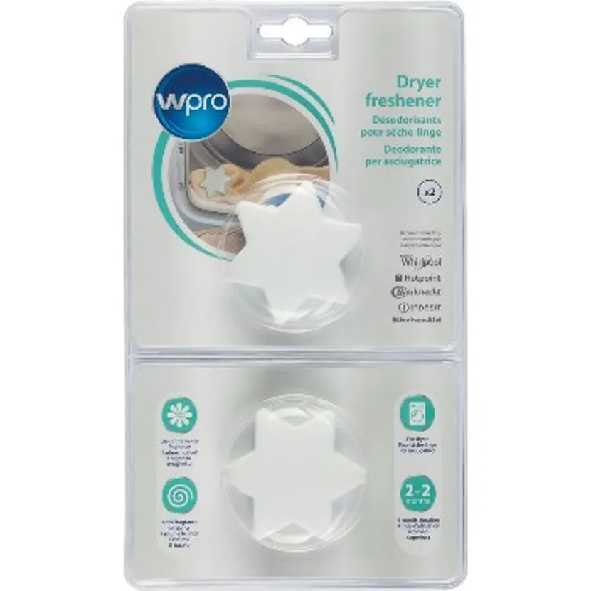 2PZ DEODORANTE PROFUMINO WPRO ASCIUGATRICE - WHIRLPOOL - UNIVERSALE