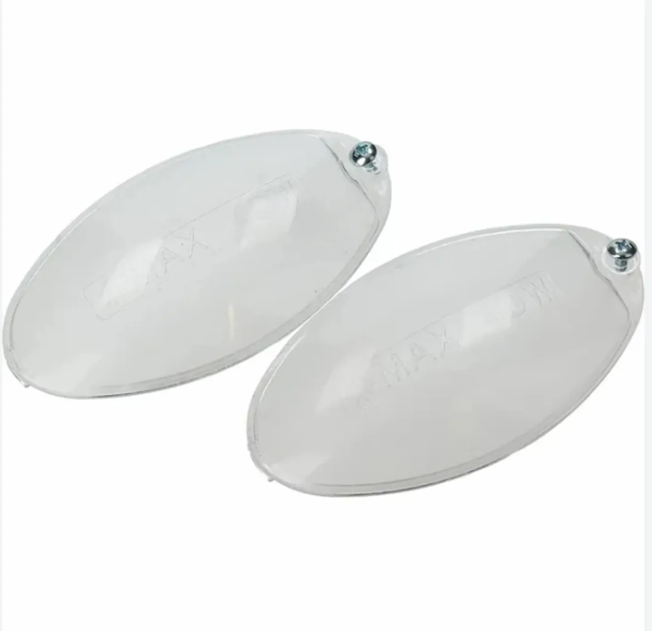 2pz Plafoniera vetrino cappa misura 100 x 54 mm ovale Adattabile Faber Ariston