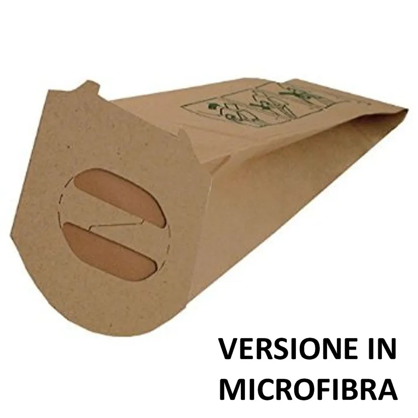 5PZ SACCHETTI MICROFIBRA SCOPA ROWENTA ZR680 SLIM LINE CLIO GISOWATT