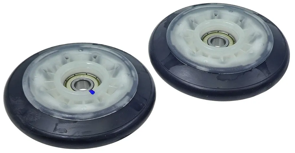 AGM75510754 KIT 2PZ RULLO RUOTE PULEGGIA TAMBURO ASCIUGATRICE LG SERIE RC RH