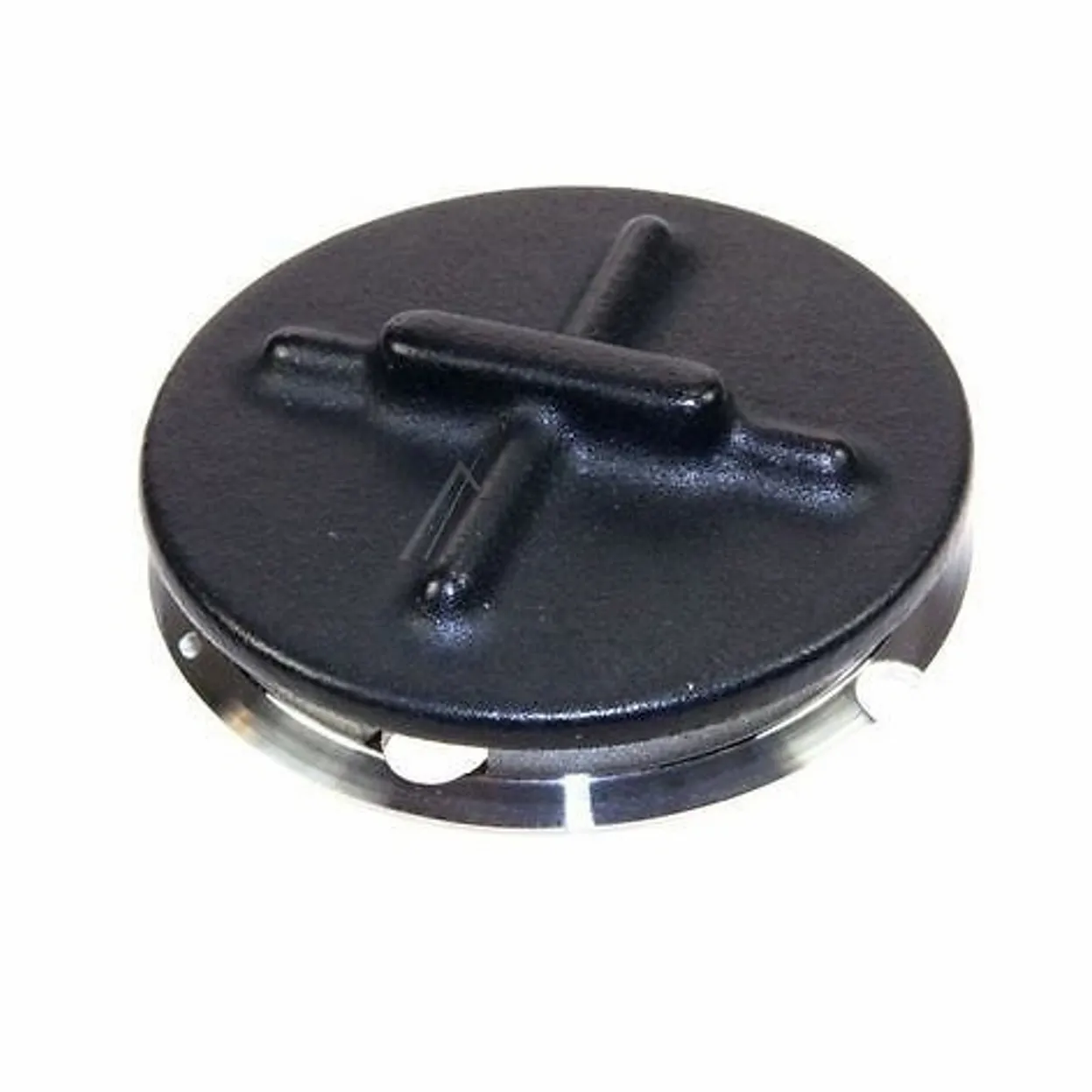 ASSIEME BRUCIATORE E PIATTELLO MEDIO PIANO COTTURA REX ELECTROLUX AEG 72m