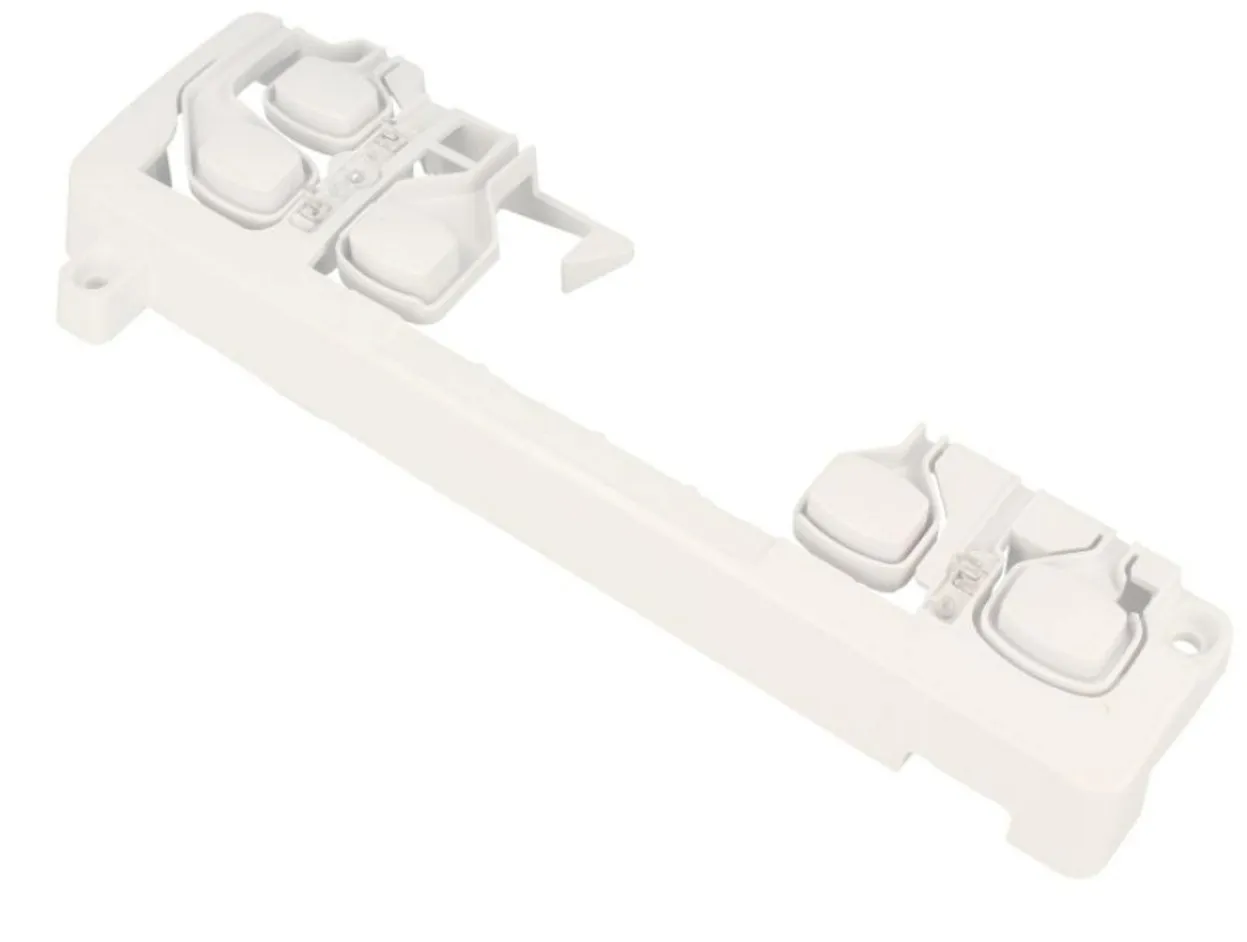 ASSIEME SUPPORTO TASTI PLASTICA LAVATRICE HOOVER CANDY 43002551 ORIGINALE