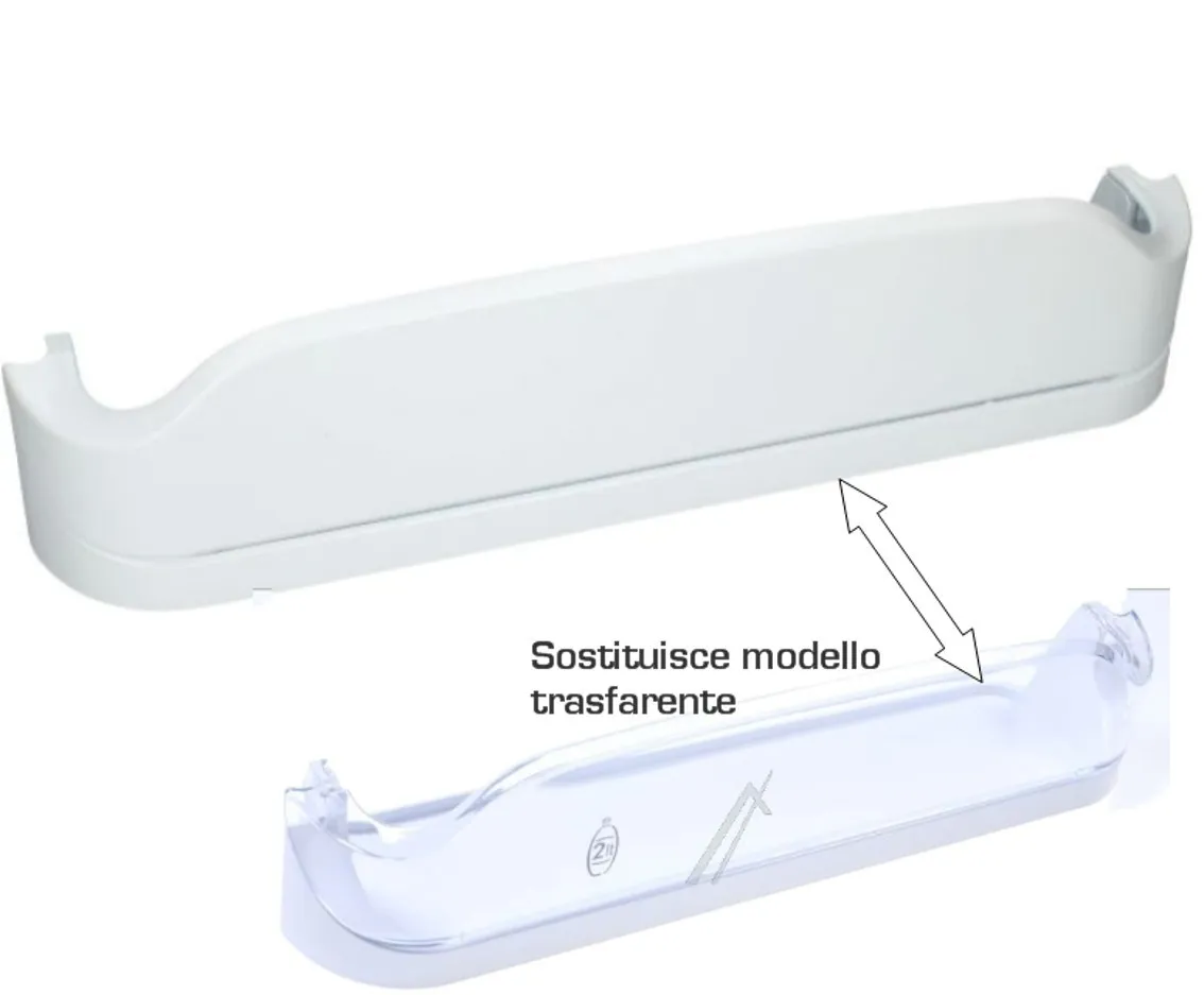 BALCONCINO PORTA BOTTIGLIE FRIGORIFERO ARISTON HOTPOINT 410x105x105mm