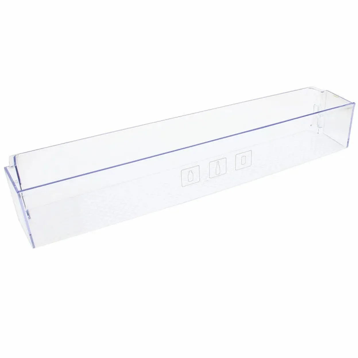 BALCONCINO PORTA BOTTIGLIE PER FRIGORIFERO BEKO ARCELIK TRASFARENTE