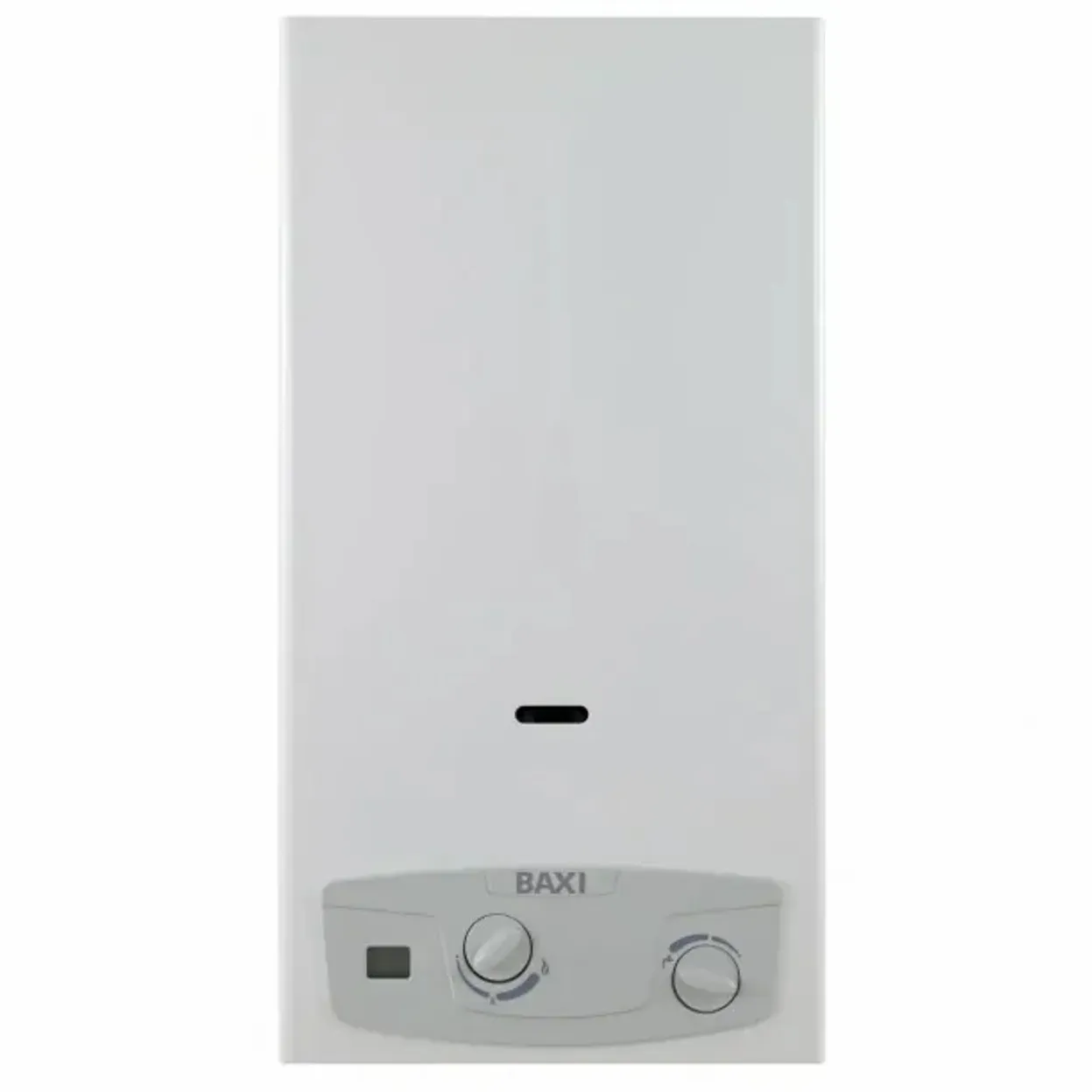BAXI SCALDABAGNO A GAS METANO CAMERA APERTA 11LT ACQUAPROJECT BLUE A7698573