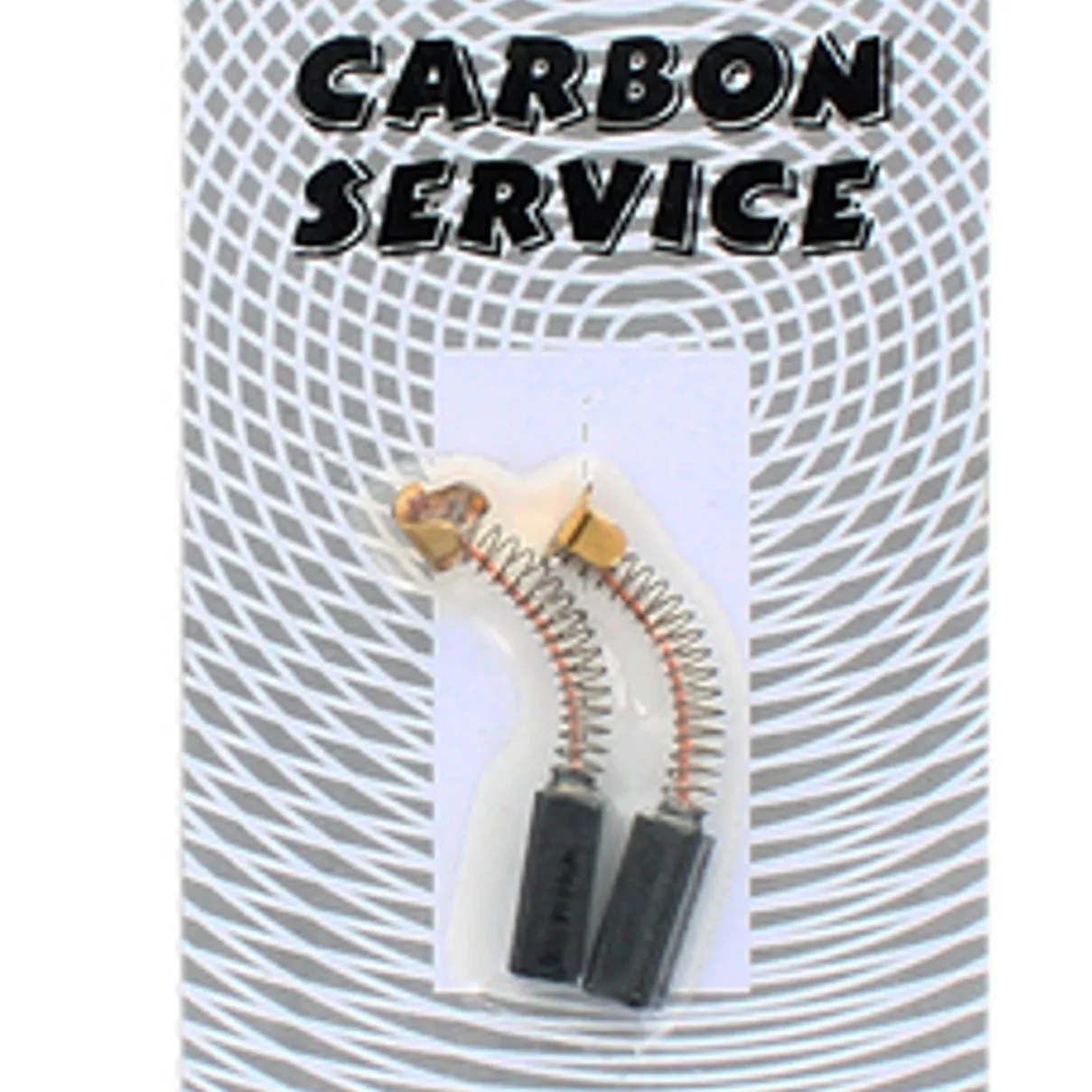 BLISTER 2PZ CARBONCINI SPAZZOLE MOTORE UTENSILI BLACK & DECKER 6 x 8 x 20/22 mm 