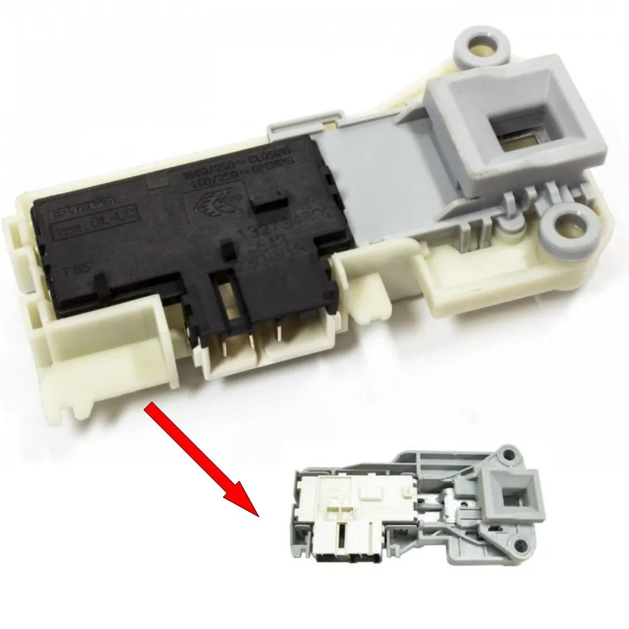 BLOCCOPORTA SERRATURA APRI PORTA LAVATRICE ZAN USSI AEG ELECTROLUX 3C