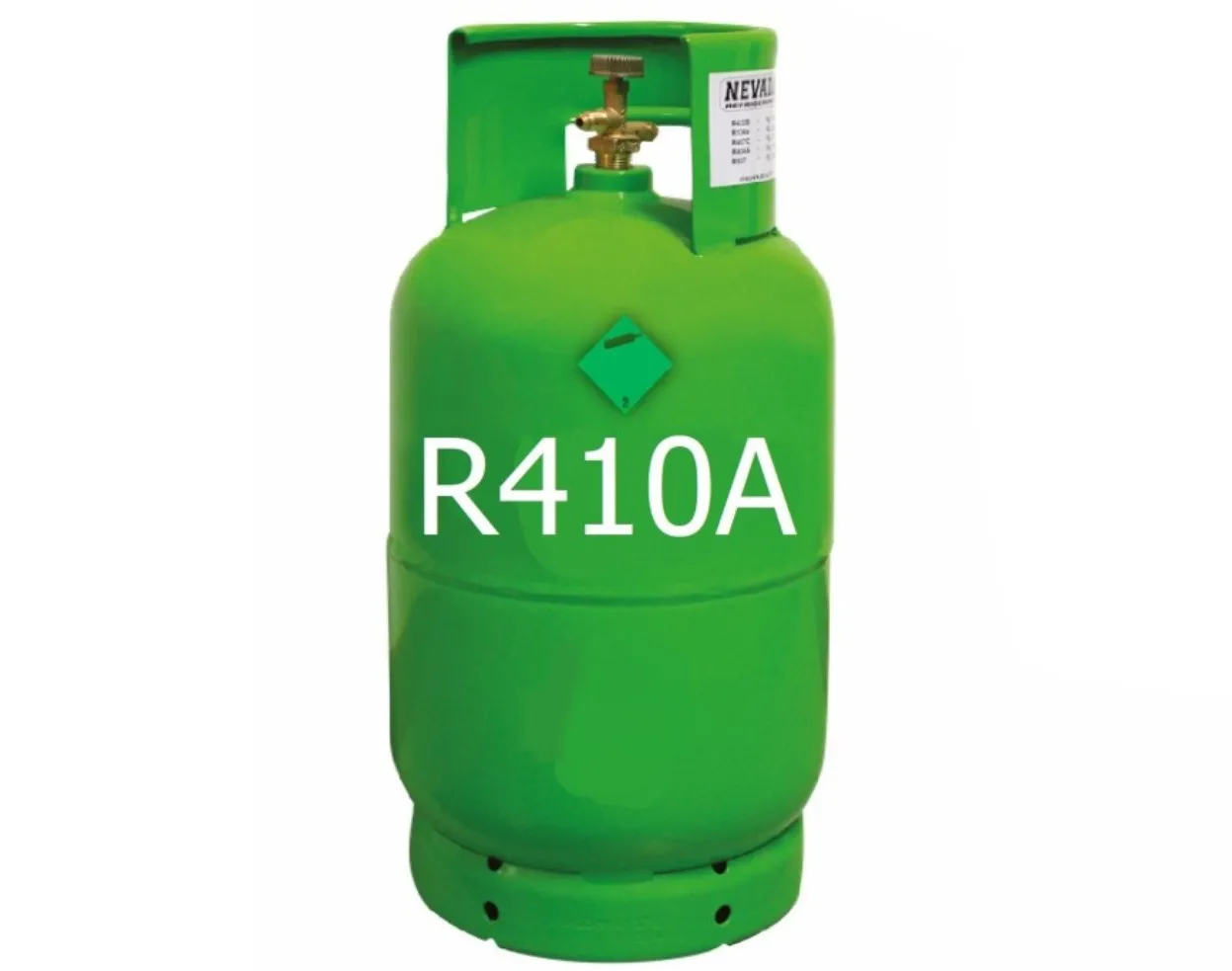 BOMBOLA GAS REFRIGERANTE R410 10,8KG RICARICABILE CONDIZIONATORI D\'ARIA