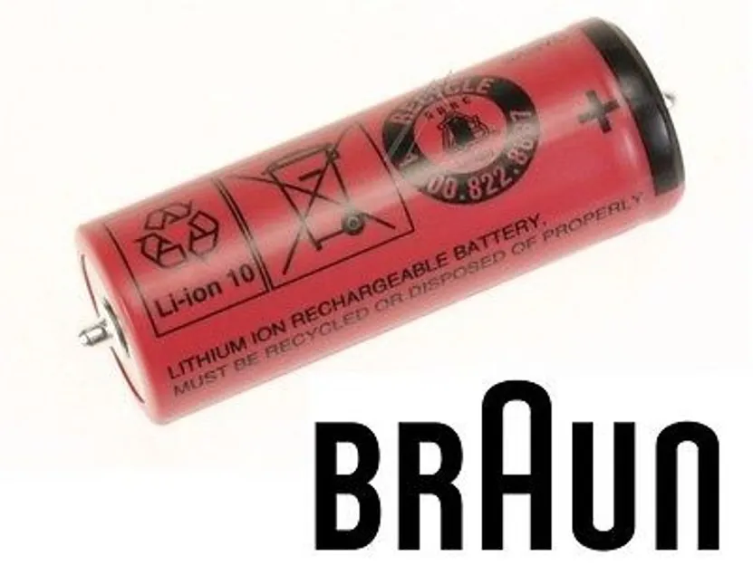 BRAUN BATTERIA RASOIO ELETTRICO SERIE 7 9 SILK EPIL 1300MAH 81377206 ORIGINALE