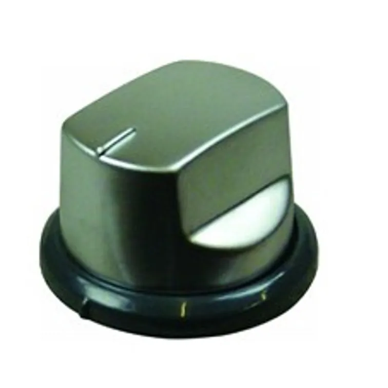 C00082380 MANOPOLA CUCINA FORNO INCASSO ARISTON INDESIT silver