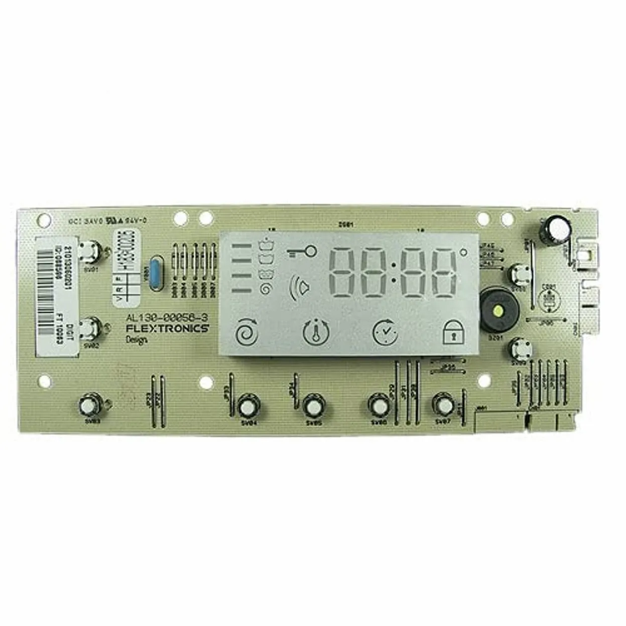 C00143089 MODULO SCHEDA DISPLAY LAVATRICE ARISTON INDESIT DIGIT BIG-SIZE  ROHS