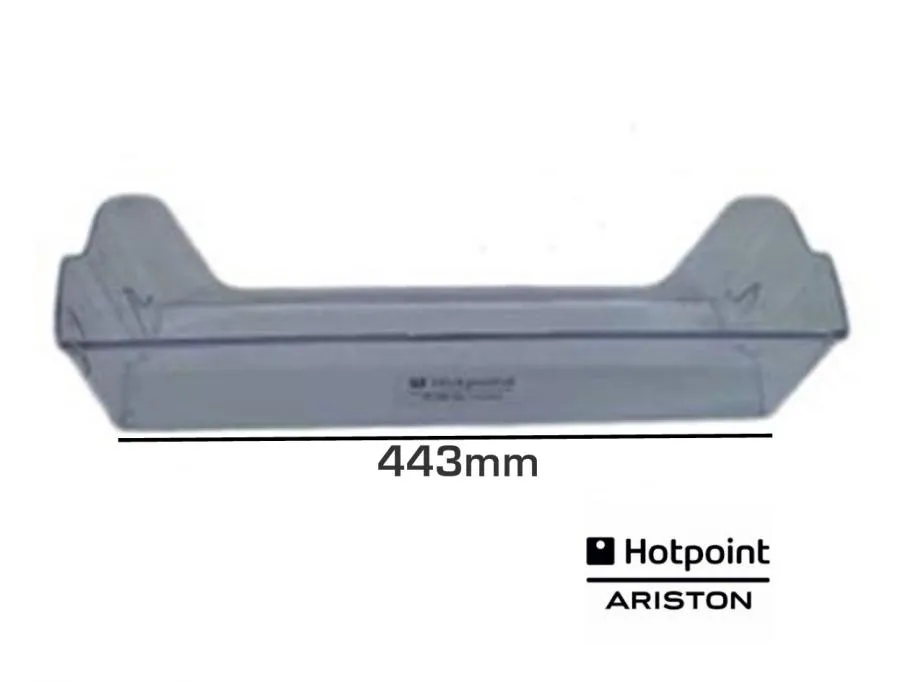 C00291925 BALCONCINO BOTTIGLIE FRIGORIFERO 443X100 ARISTON HOTPOINT