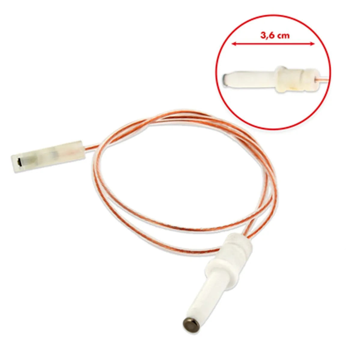 CANDELETTA ACCENSIONE SCINTILLA PIANI COTTURA STAR CON CAVO 46CM