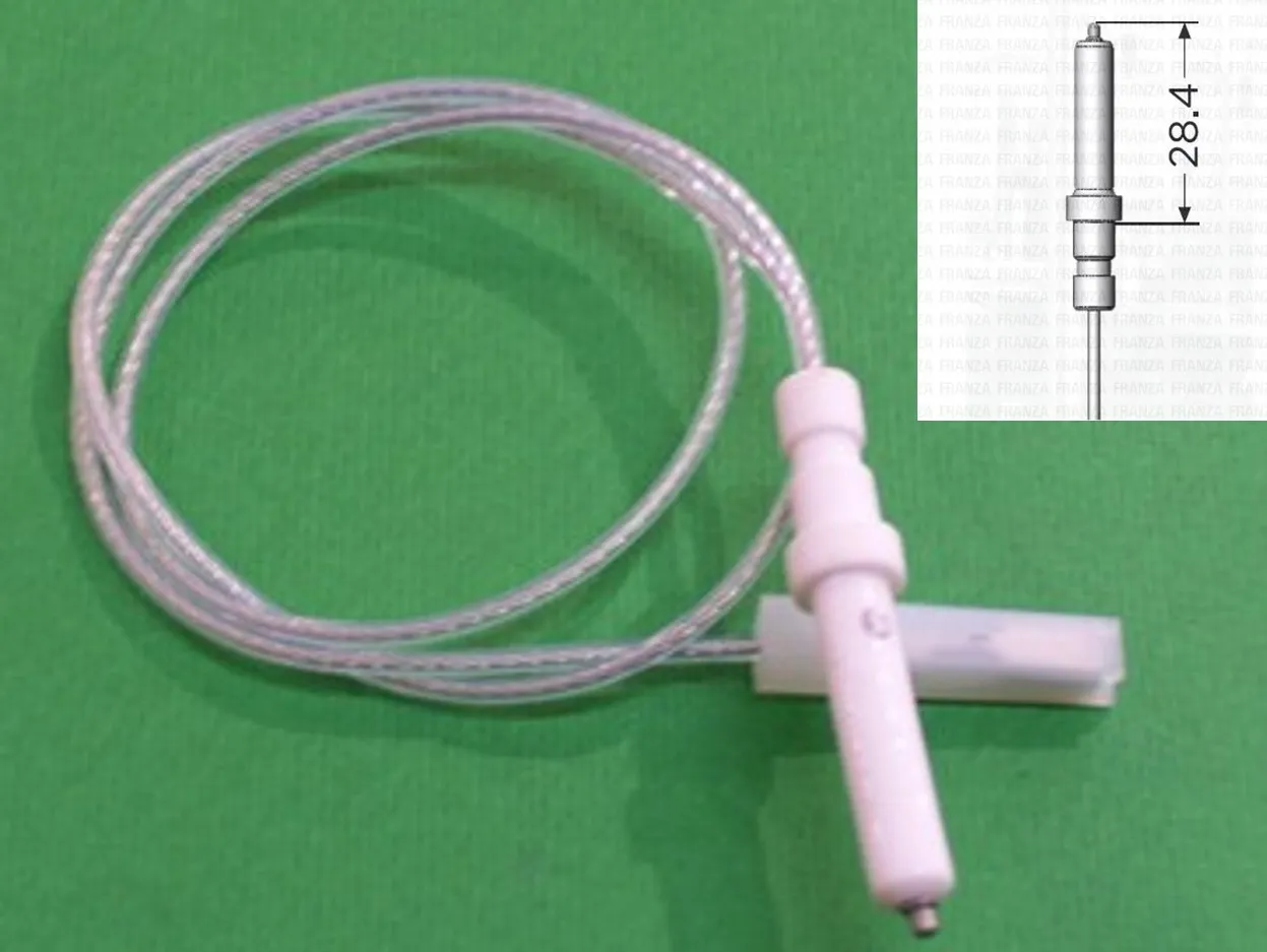 CANDELETTA SCINTILLA NARDI SABAF ARISTON PIANI COTTURA 42mm totale COMPATIBILE