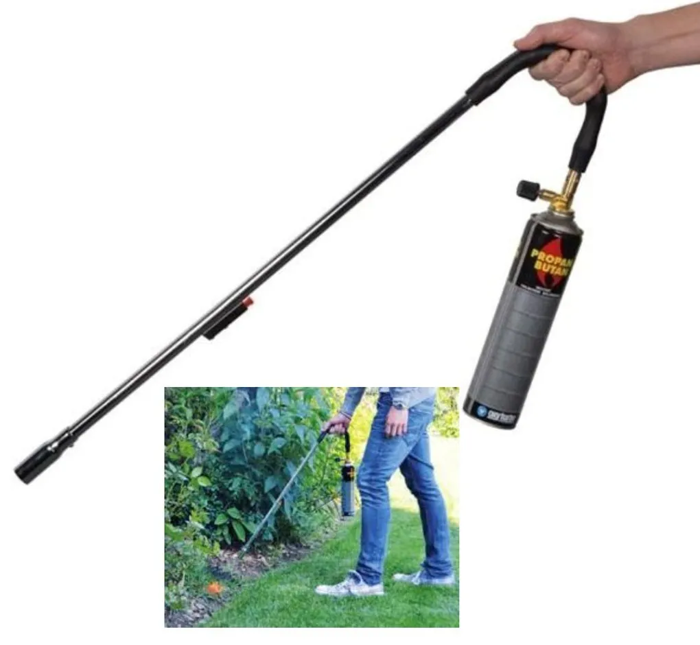 CANNELLO BRUCIATORE ERBACCE CAMINI BARBECUE GAS PROPANO 330gr OXYTURBO