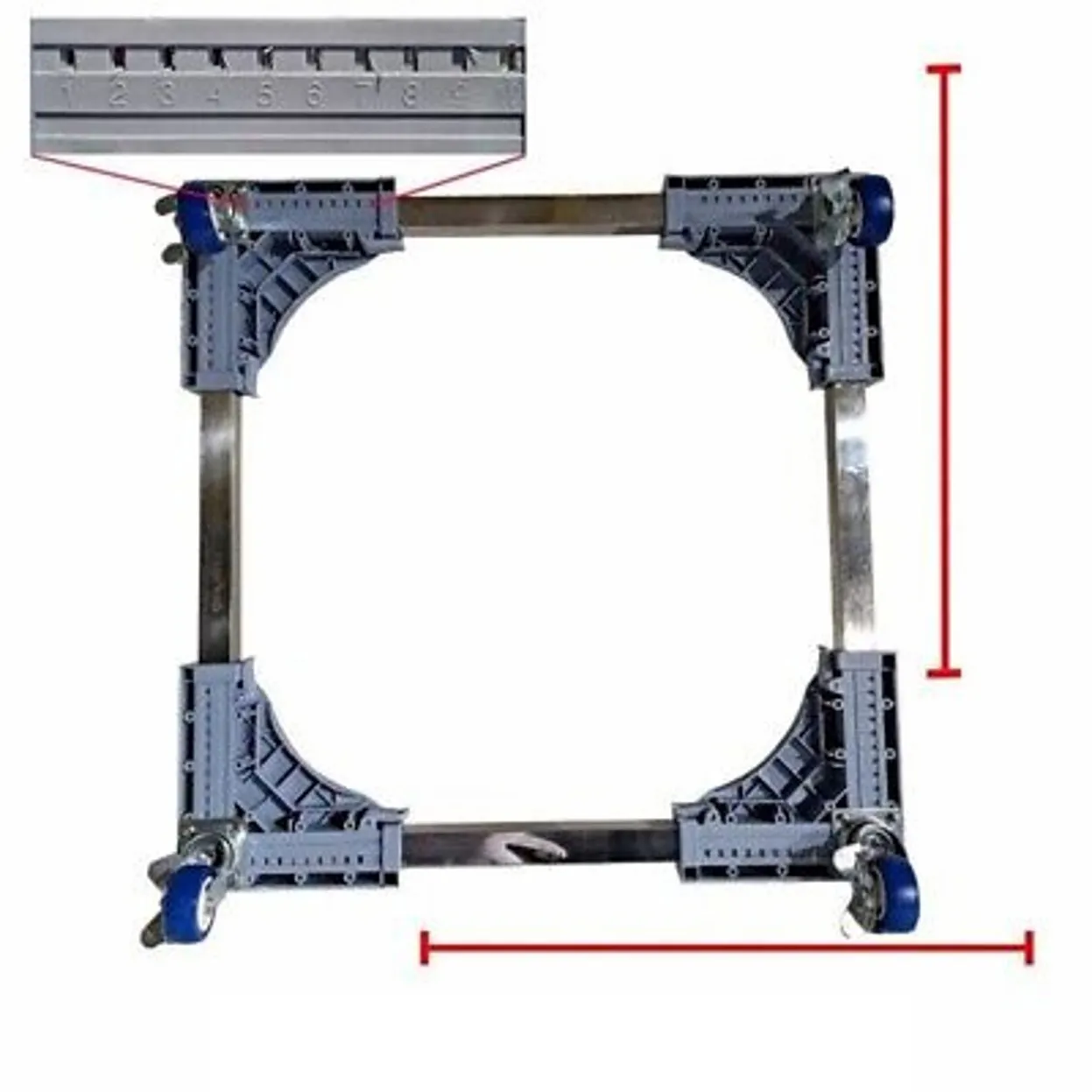 Carrello portalavatrice