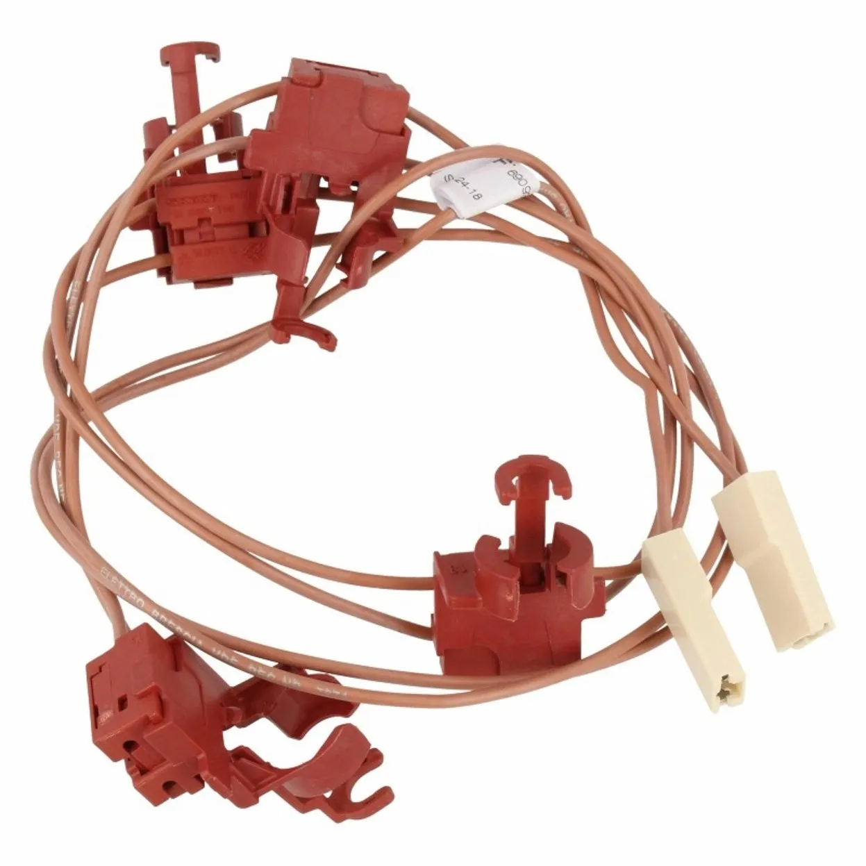 CATENARIA PIEZO 4 FUOCHI SWITCH PIANO COTTURA BEKO Z003067 690936512500 HIZG6412