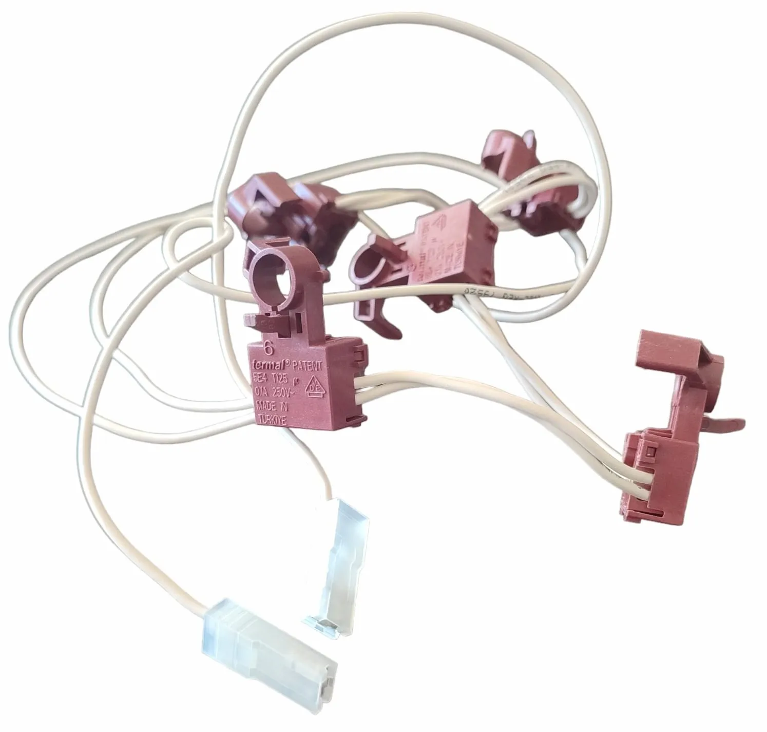 CATENARIA SWITCH ACCENSIONE PIEZO A 5 FUOCHI PIANI COTTURA CANDY HOOVER 42807286