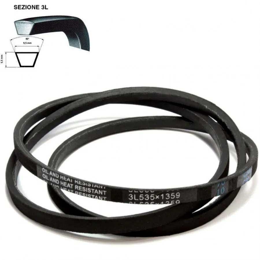 CINGHIA TRAPEZOIDALE LAVATRICE 3L 535