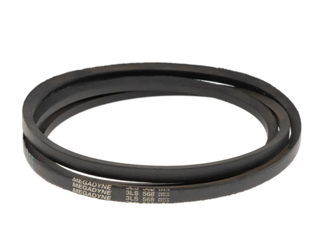 CINGHIA TRAPEZOIDALE MEGADYNE PER LAVATRICE SIGLA SULLA CINGHIA 3LS 568