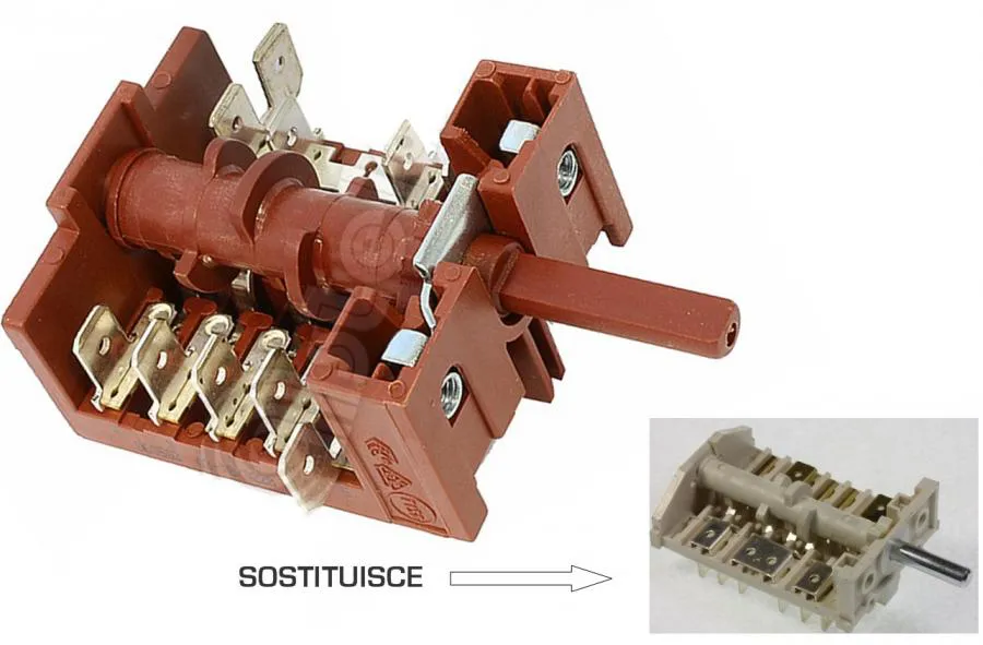 COMMUTATORE SELETTORE FORNO 5 0 ELBA DE LONGHI EGO 4626866518 - 46.26866.518