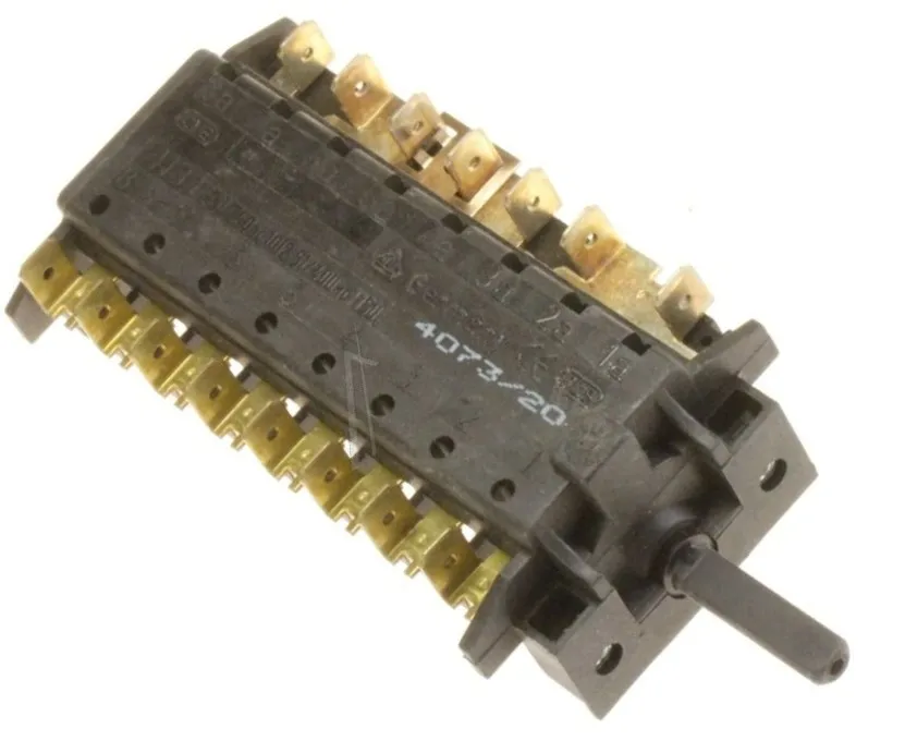 COMMUTATORE SELETTORE FUNZIONI FORNO CUCINA SMEG S890MF ORIGINALE 6 0 POSIZIONI