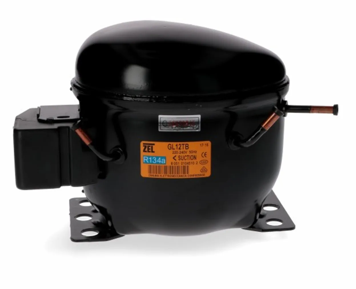 COMPRESSORE ZEL GL12TB R134 HMBP 12,1CC BANCHI FRIGORIFERO NEK6210Z