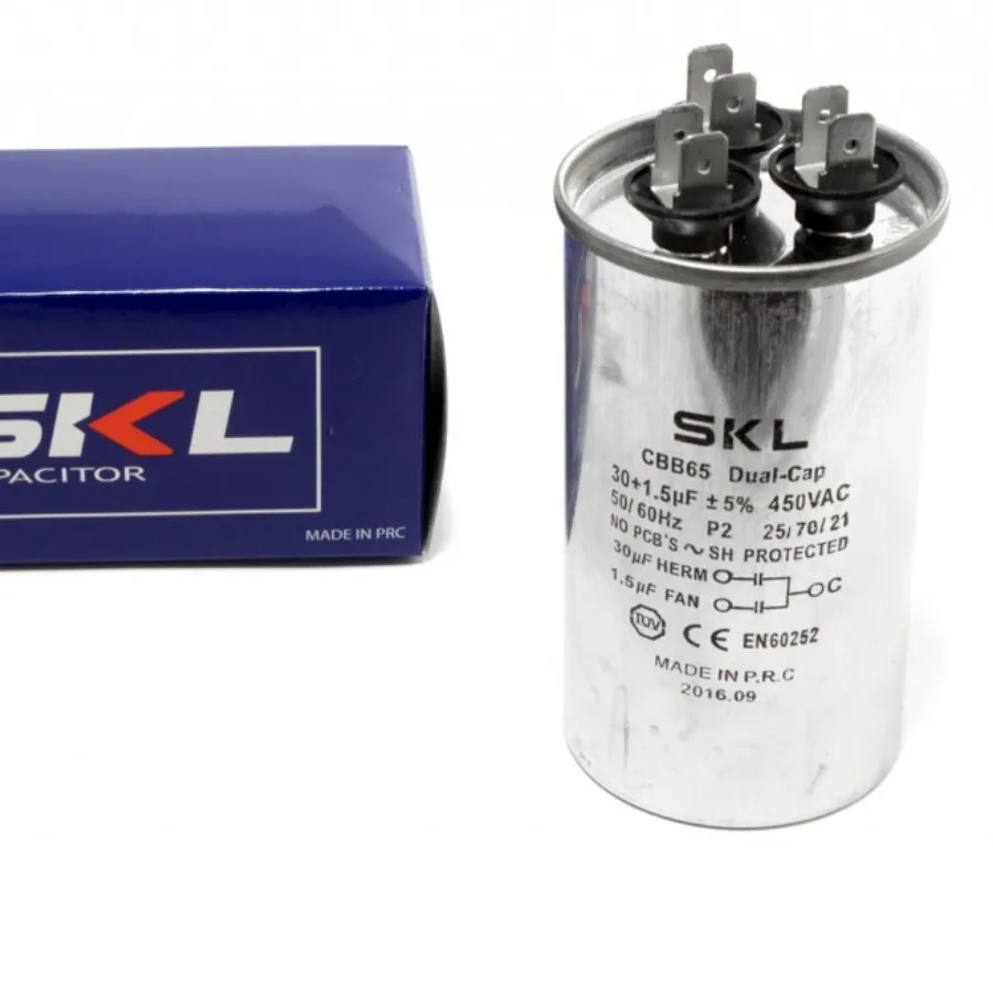 CONDENSATORE CLIMATIZZATORE 30 MF UF  1.5F 450V