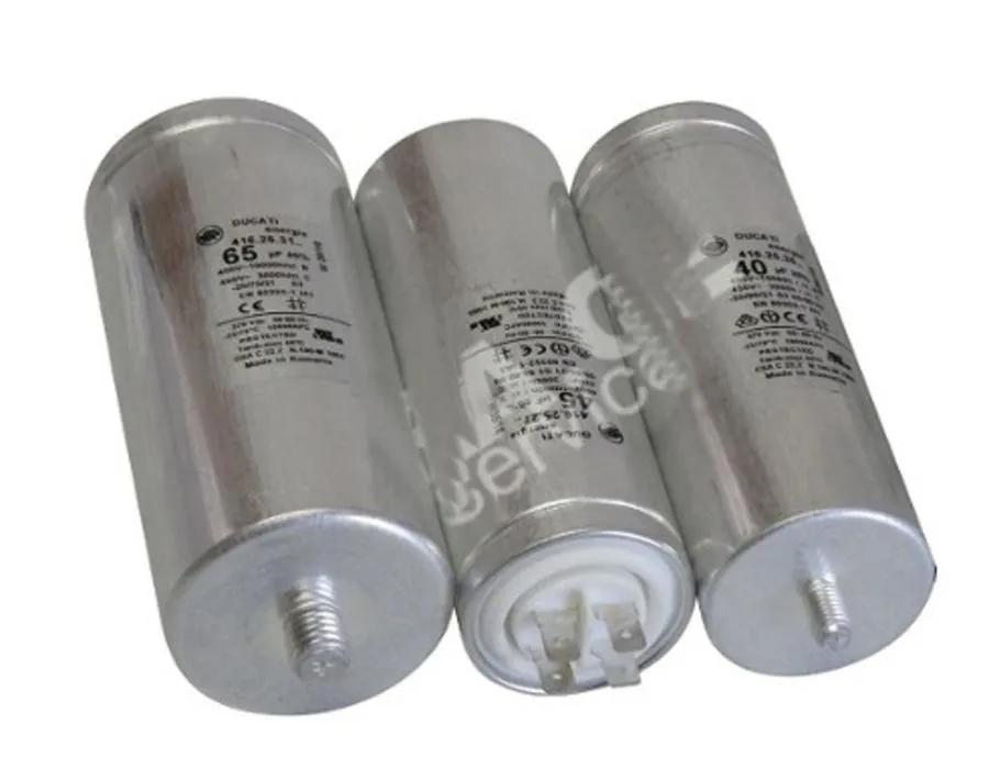 CONDENSATORE CORAZZATO 45MF -5 DUCATI CLIMATIZZATORI condizionatori