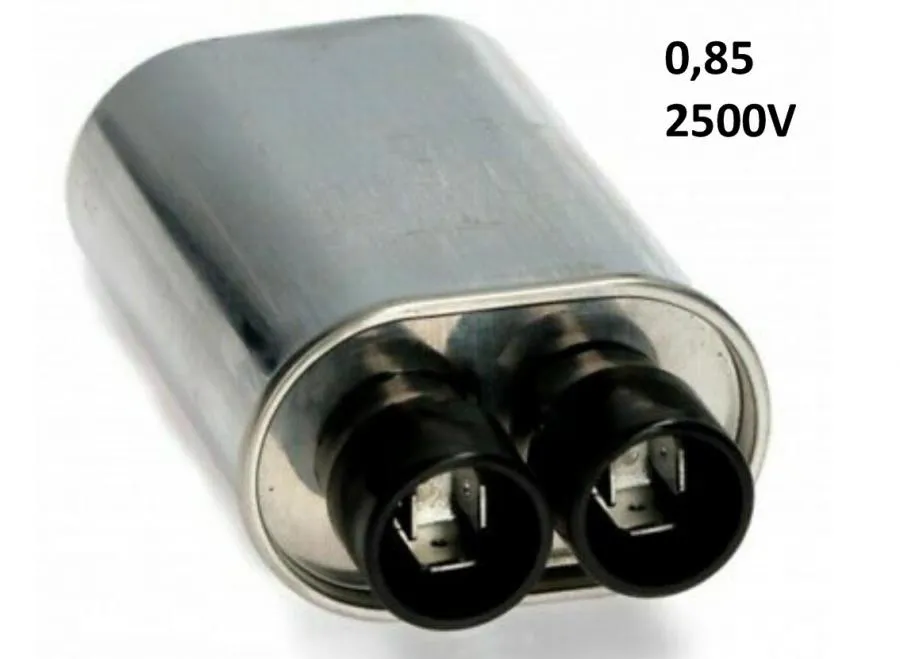 CONDENSATORE FORNO MICROONDE 0,85 2500V WHIRLPOOL MOULINEX UNIVERSALE