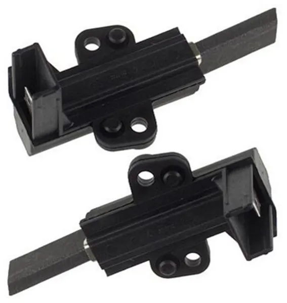 COPPIA SPAZZOLE CARBONCINI MOTORE  LAVATRICE ARISTON INDESIT MONTATA SU MOTORE S