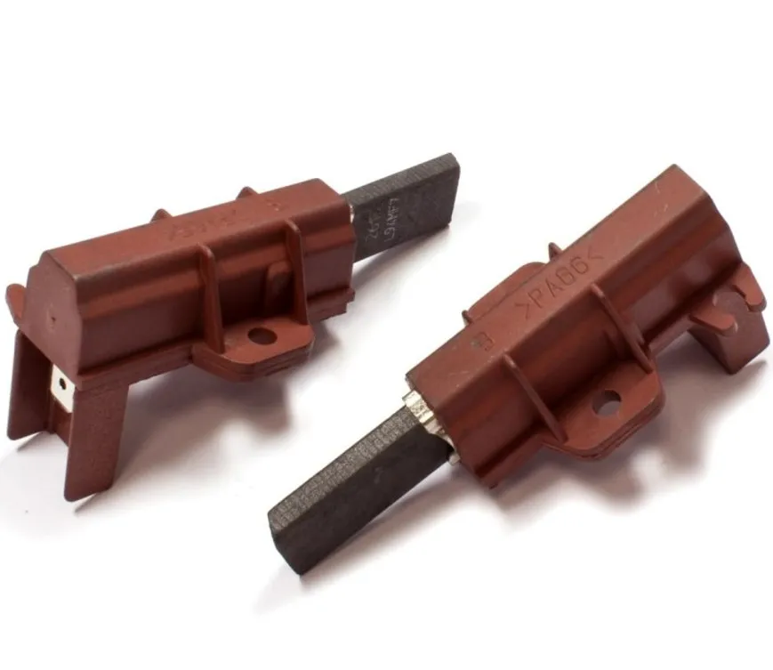 COPPIA SPAZZOLE MOTORE CARBONCINI LAVATRICE ARISTON INDESIT