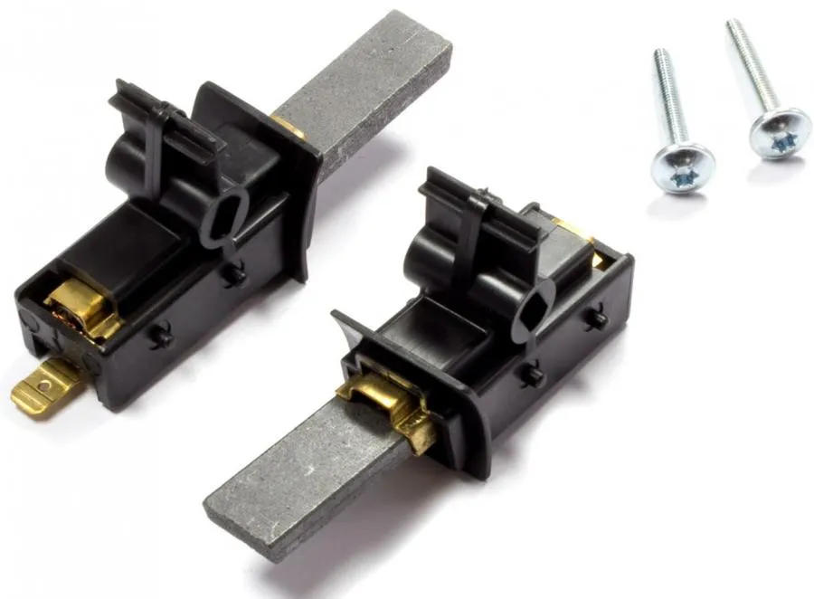 Coppia Spazzole motore Lavatrice 5x12,5x28 mm Ariston Smeg San Giorgio Candy