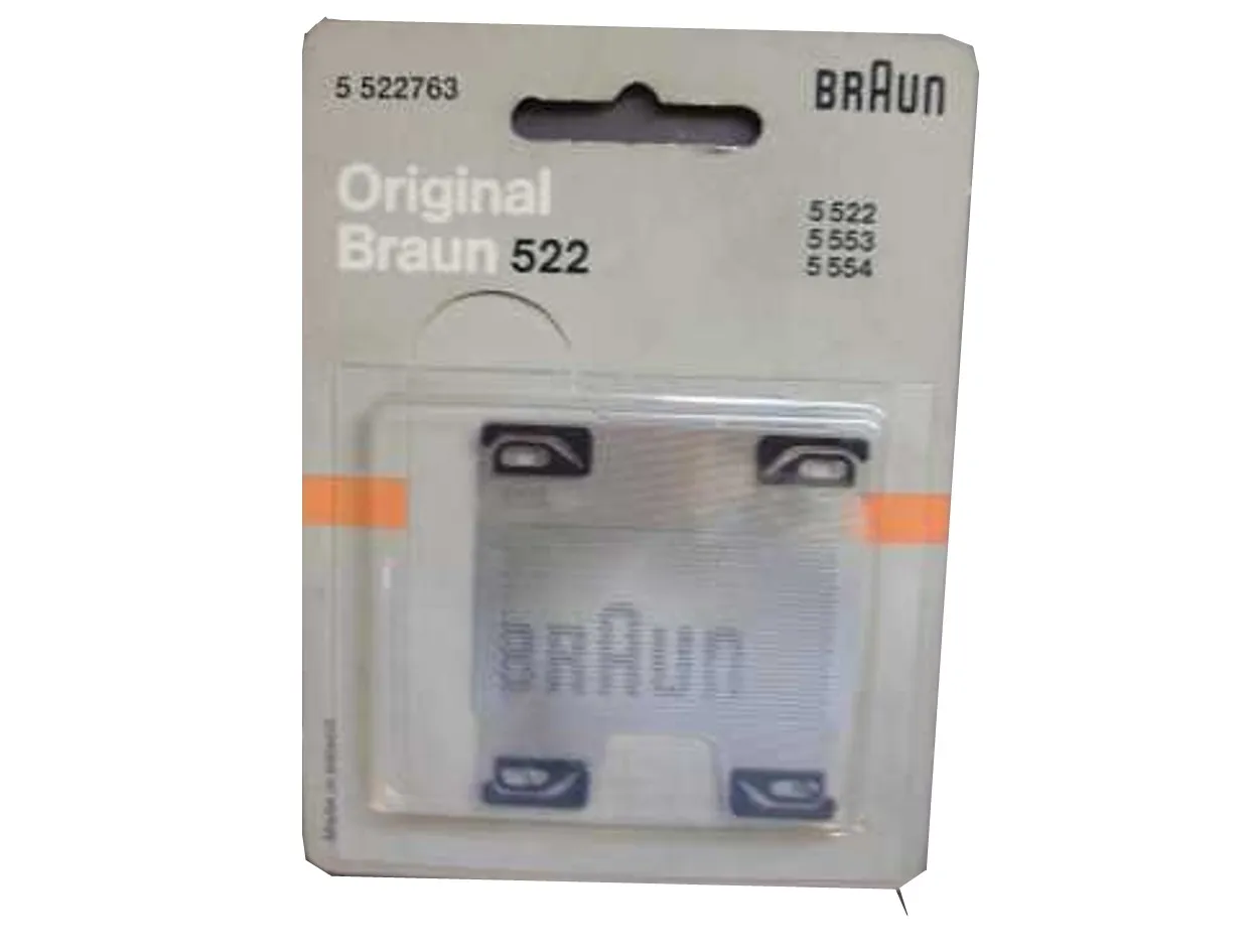 COPRI LAMINA PER RASOIO BRAUN 522 - 255 252 5522 5553 5554 5522763 ORIGINALE
