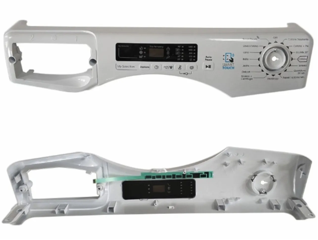 CRUSCOTTO MASCHERINA TOUCH SENSORE LAVATRICE CANDY HOOVER ORIGINALE CS1272D3101