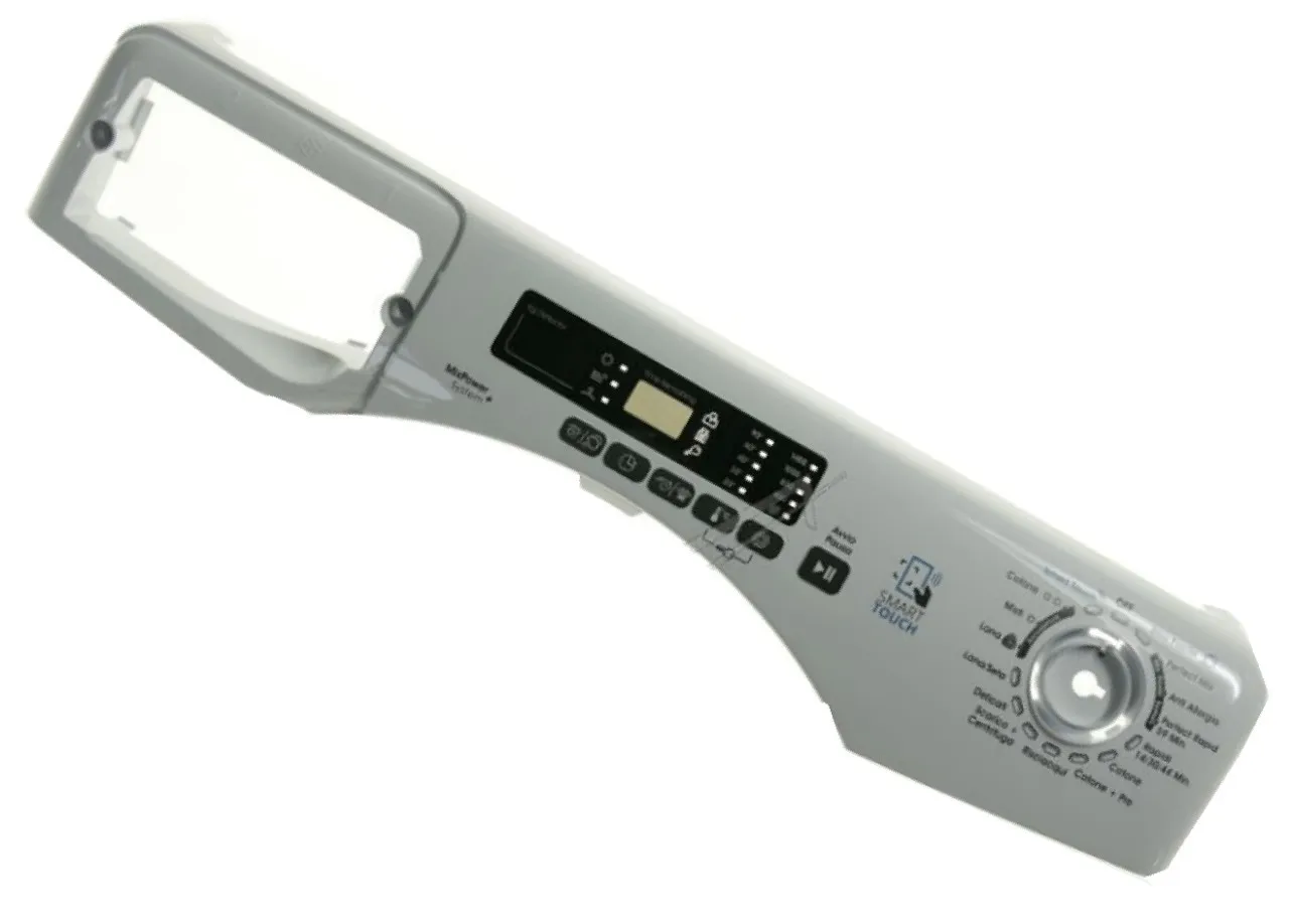 CRUSCOTTO MASCHERINA TOUCH SENSORE LAVATRICE HOOVER CANDY 43014430 GVSW496DWC01