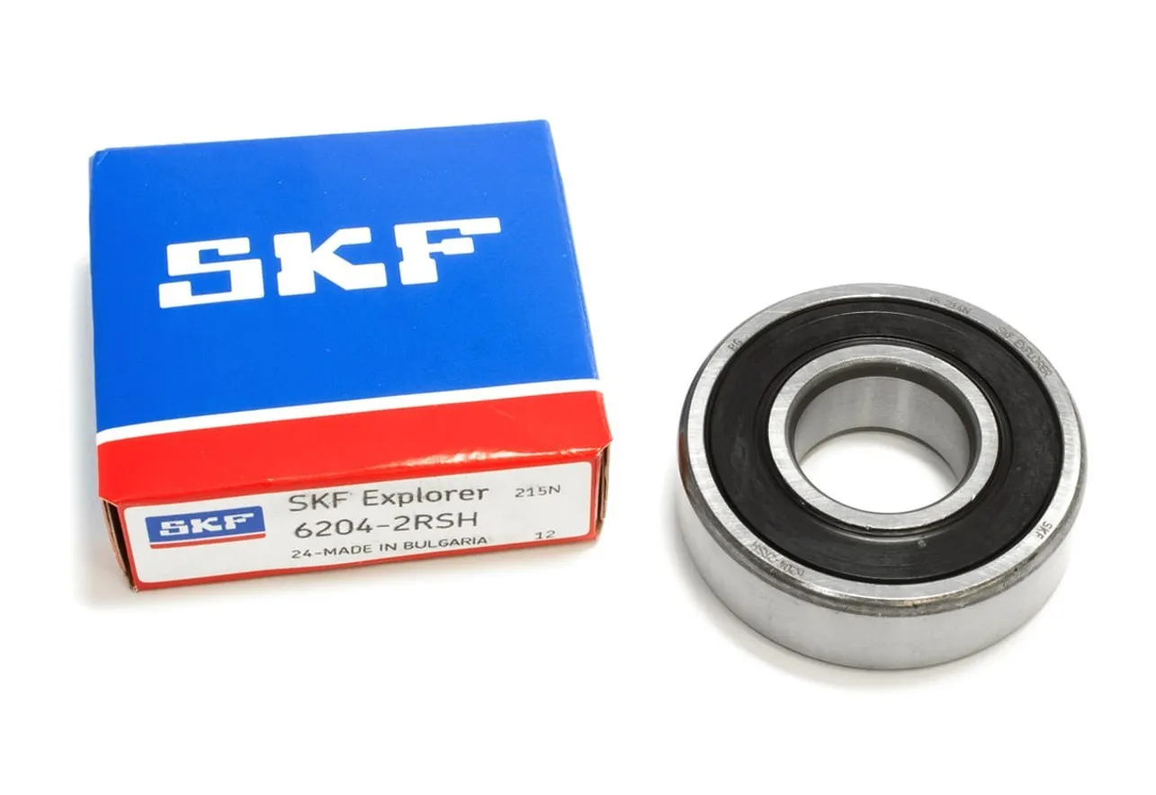 CUSCINETTO SKF 6204 2RS TENUTA STAGNA 20X47X14MM. UNIVERSALE LAVATRICE