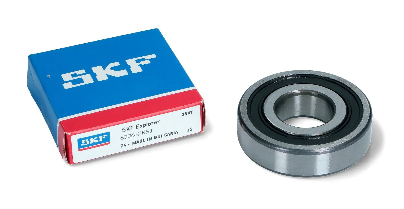 CUSCINETTO TIPO: 6306 2RS. DIMENSIONI: 30X72X19MM. SKF UNIVERSALE LAVATRICE