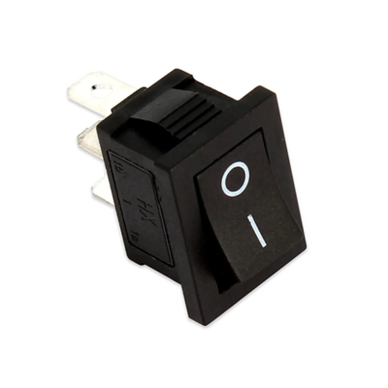 DEVIATORE TASTO PICCOLO NERO 13X20mm 3 contatti UNIVERSALE VARI USO