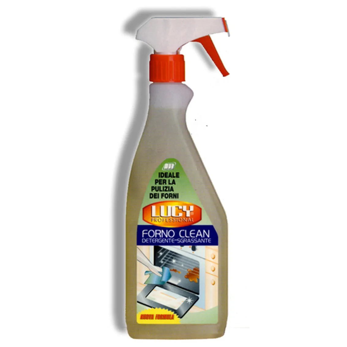 DISINCROSTANTE SGRASSANTE DETERGENTE PER FORNI CUCINA LUCY FORNCLEAN 500ML