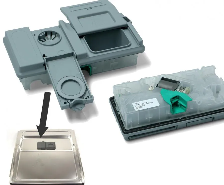 DOSATORE DISTRIBUTORE DETERSIVO COMPATIBILE ARISTON INDESIT HOTPOINT C00362168