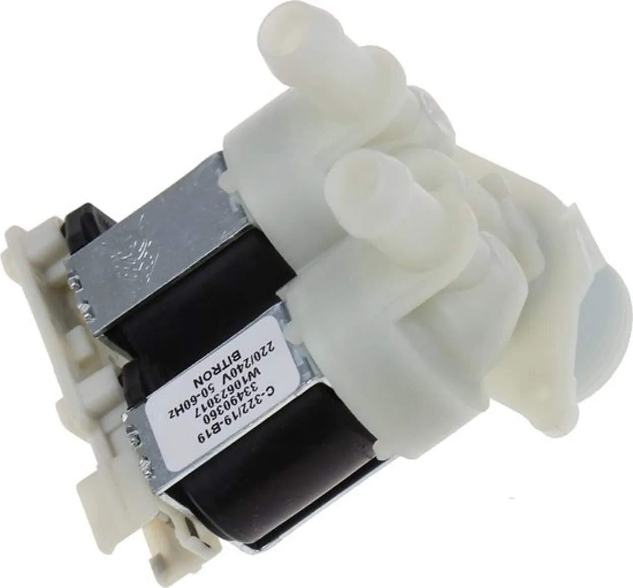 ELETTROVALVOLA CARICO 2 VIE 180 ORIGINALE LAVATRICE WHIRLPOOL C00375008