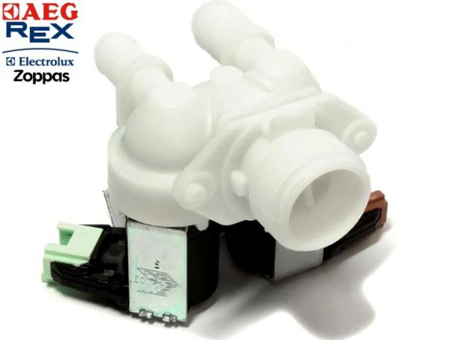 ELETTROVALVOLA DOPPIA 2 VIE CARICO ACQUA LAVATRICE REX ELECTROLUX AEG 3792262101