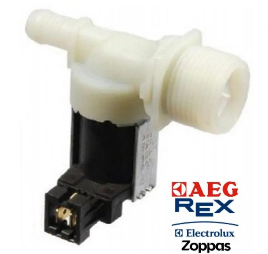 ELETTROVALVOLA LAVATRICE REX ELECTROLUX A CONNETTORE 1 VIA