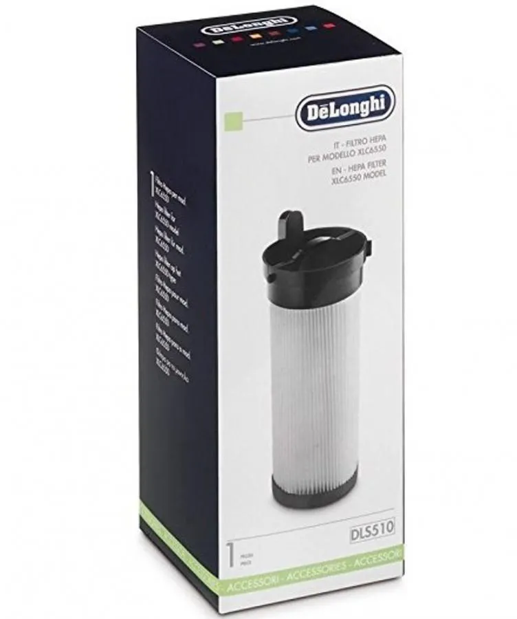 FILTRO CILINDRICO HEPA SCOPA DE LONGHI XLC6550, COLOMBINA DLS10