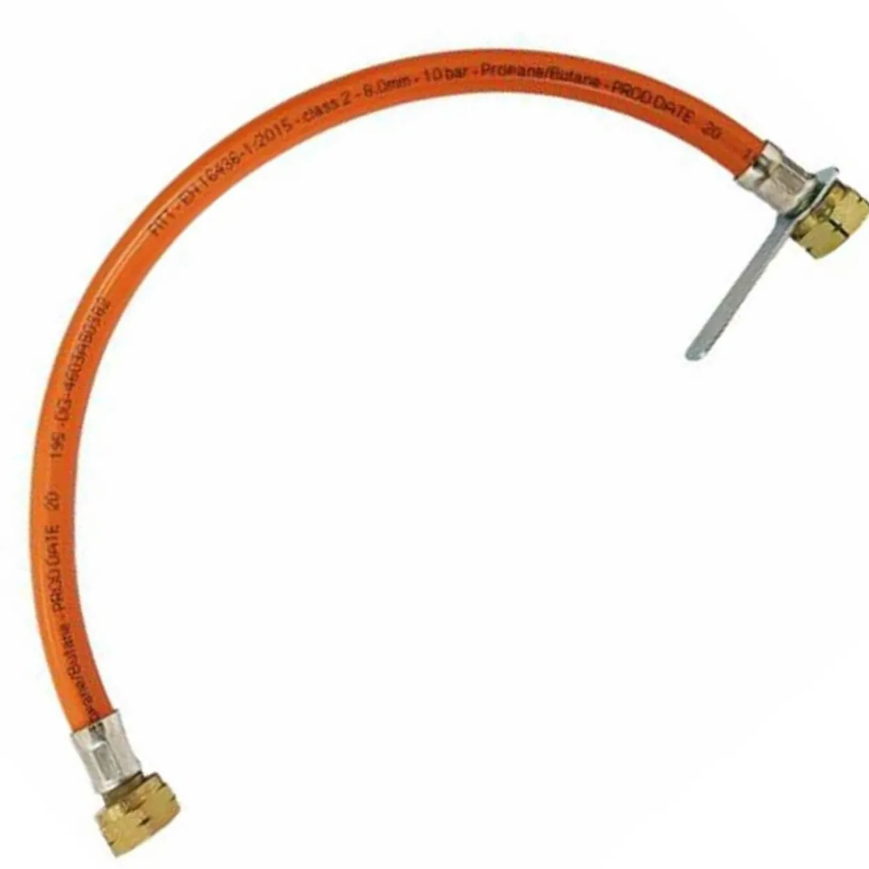 FLESSIBILE TUBO GAS NORMA EN16436 BOMBOLA E CENTRALINE 1/2 FF CM 70 30bar