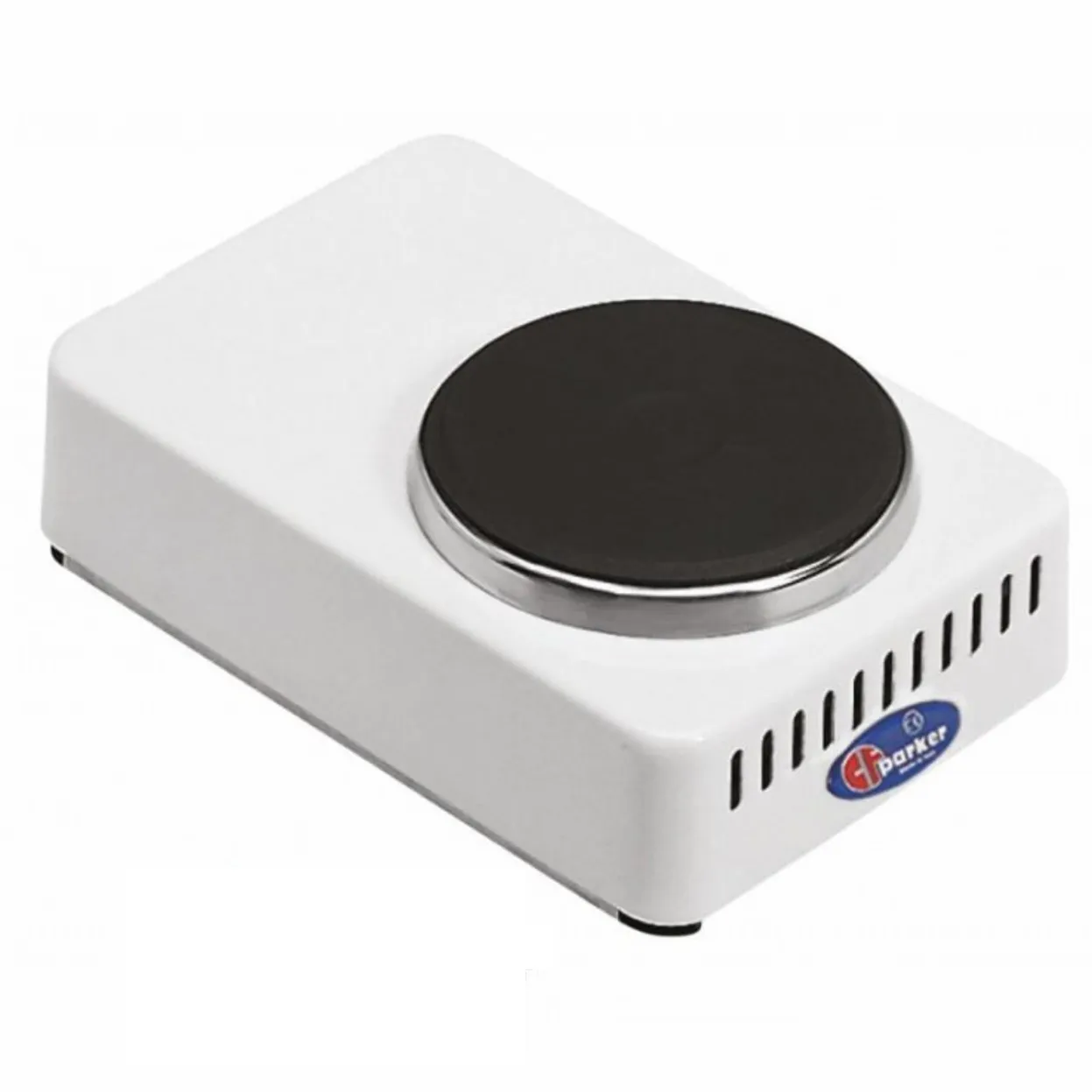 Fornello elettrico 1 piastra elettrica, 450 Watt,  piastra 80 mm. cm 17x11,5x6 